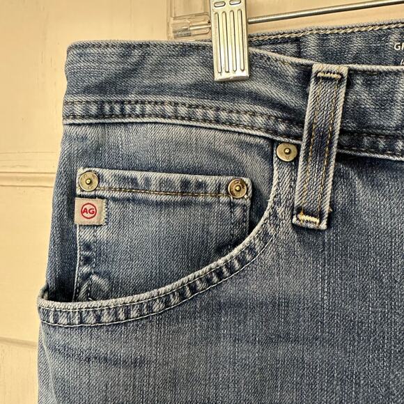 AG Adriano Goldschmied Jeans The Graduate Mens Size 34 Regular Blue Tailored Leg - Picture 5 of 9